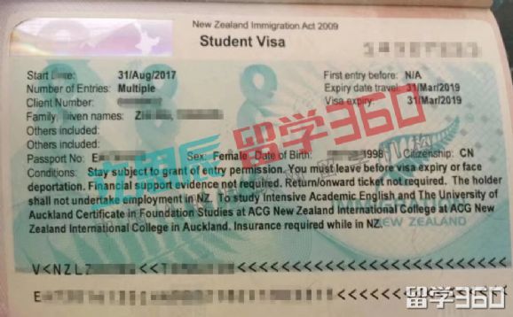 恭喜河北两位Z同学顺利拿到新西兰学生签证!!! 新西兰留学签证
