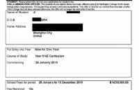 新西兰读中学恭喜J同学获新西兰惠灵顿中学9年级的offer！