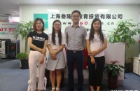 惠灵顿男子中学国际学生总监Yufeng7月6日来访了立思辰留学360！
