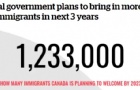 暖心加拿大百万移民计划的吸引力！